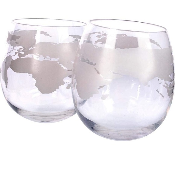 Globe RockerWhisky Brandy Cognac Round Bottom Drinkware set of 2 in box - Picture 3 of 8